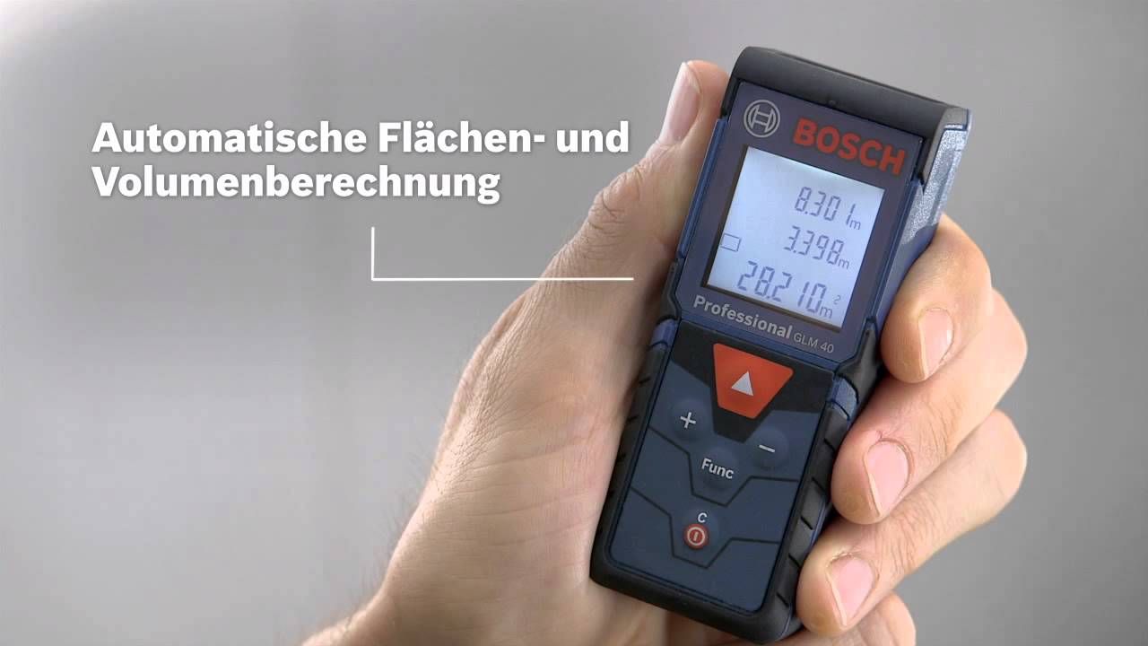 Bosch Laser-Entfernungsmesser GLM 40 Professional