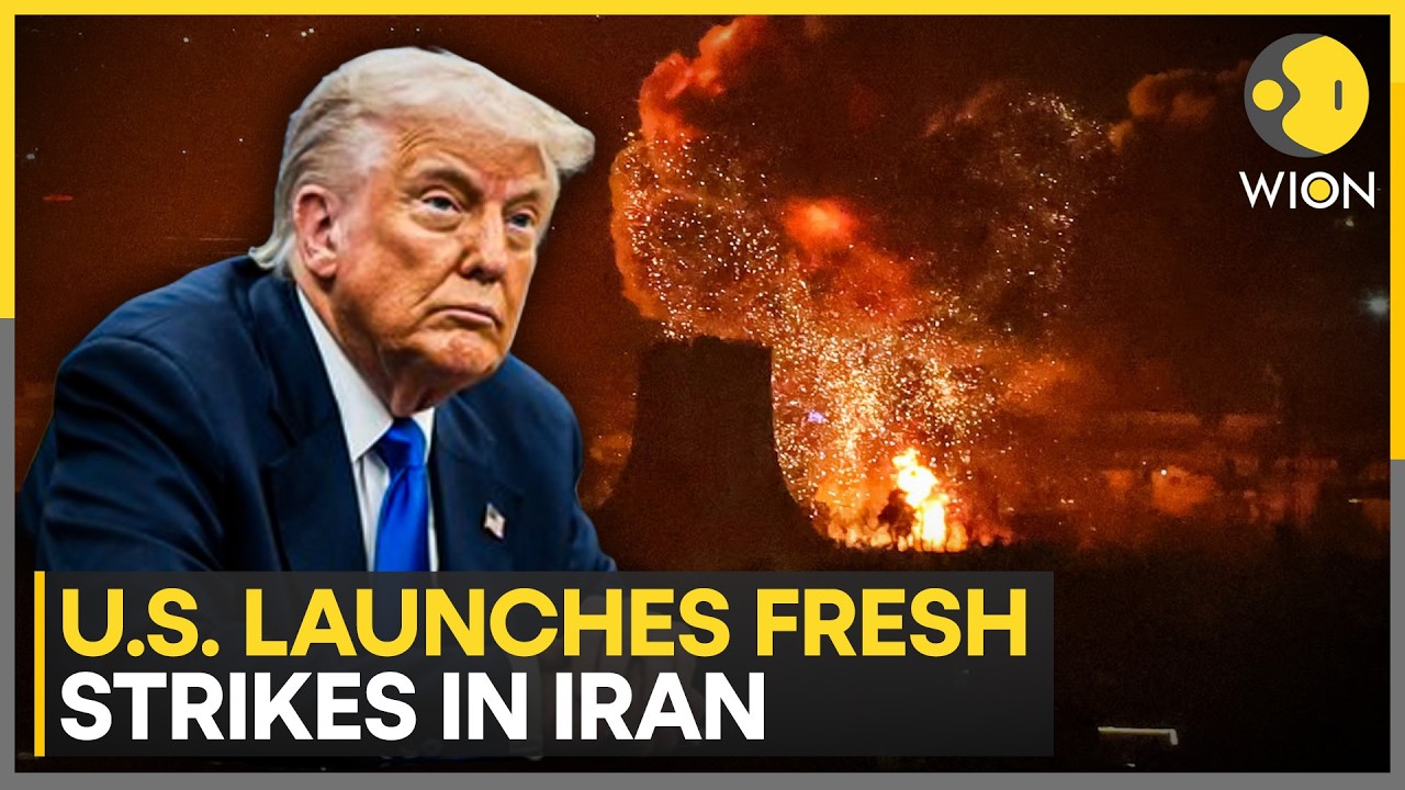 US-Iran War: Air Attack After Trump's 'Will Hit Hard' Threat | WION News