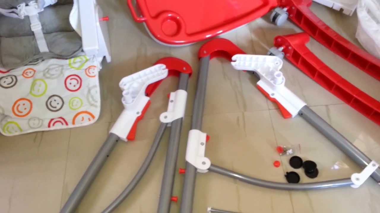 Baby High Chair Assembling
