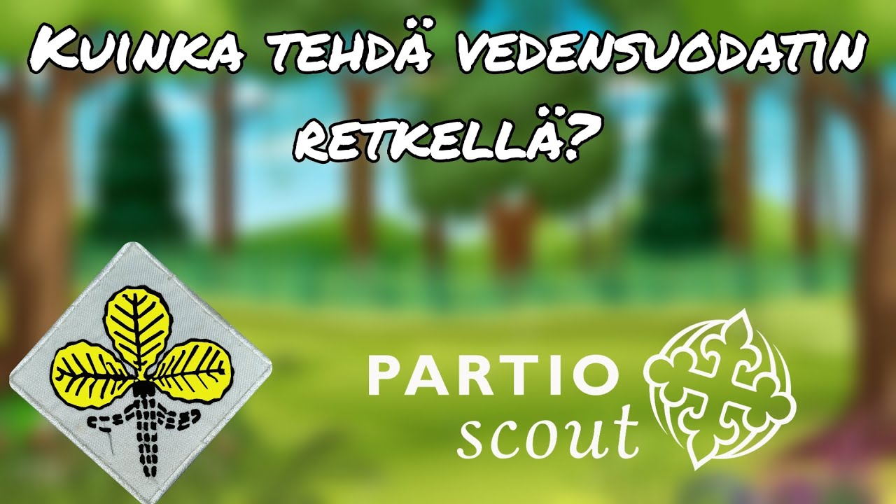 Kuinka tehdä vedensuodatin retkellä?