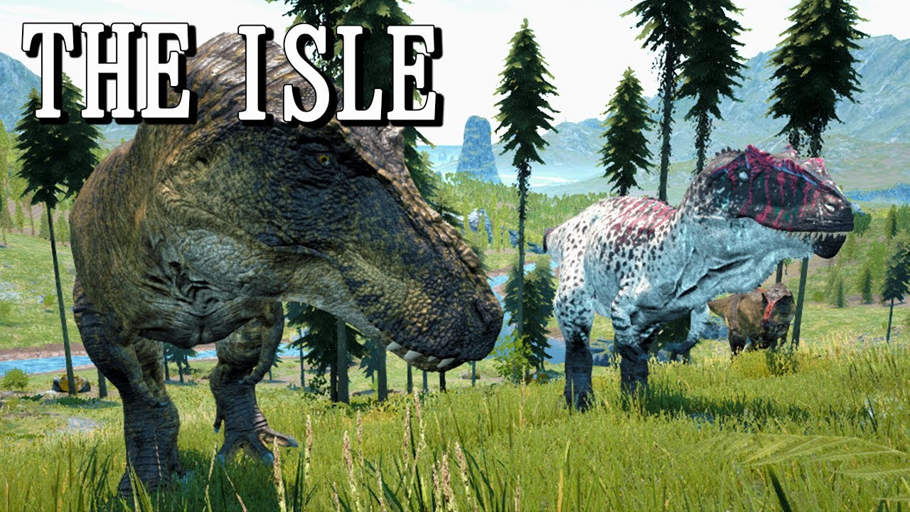 《ギガ#3》ギガノトサウルスとティラノサウルス。突然の遭遇【The Isle】