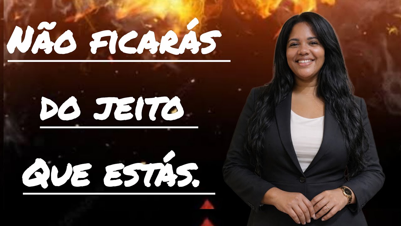 VIM TE DIZER QUE DO JEITO QUE ESTÁ NÃO VAI FICAR.