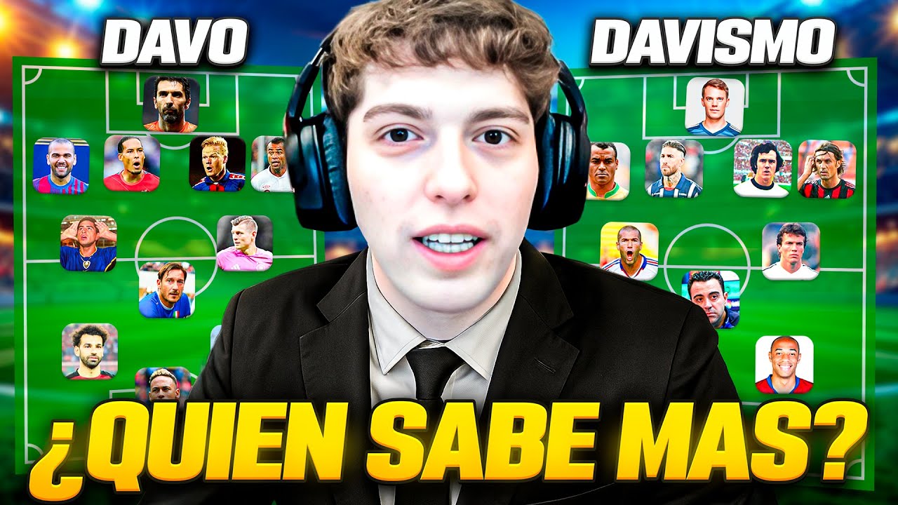 11 IDEAL HISTORICO vs. DAVISMO (EL CHAT) - QUIEN SABE MAS DE FUTBOL?