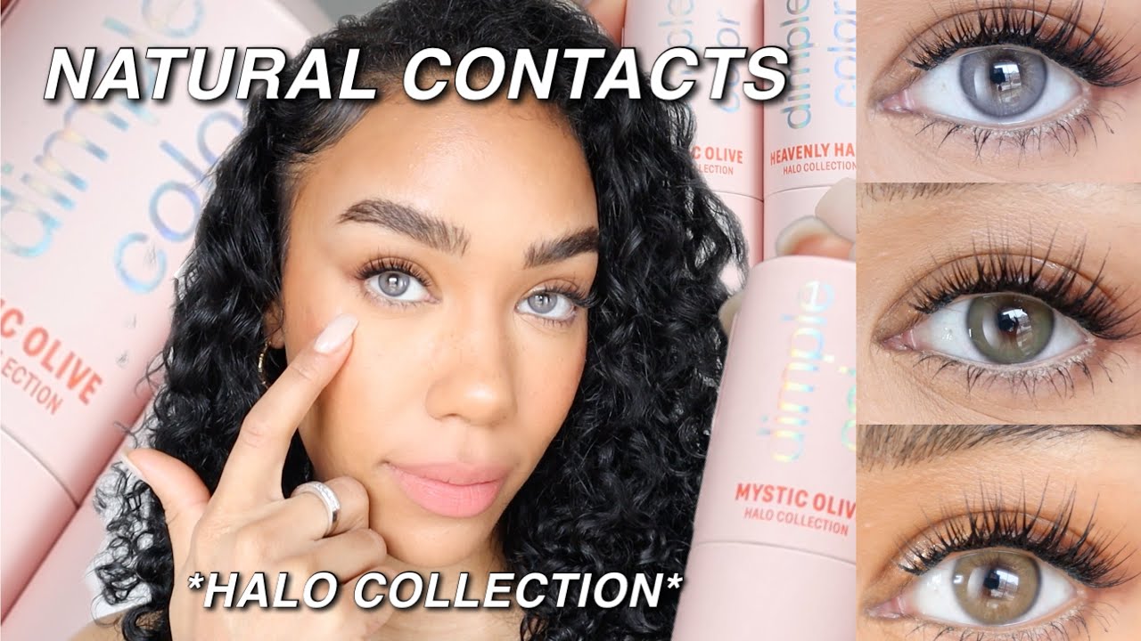 Первые впечатления от Dimple Color Halo! Тест на стойкость + скидка | Натуральные цветные линзы д...