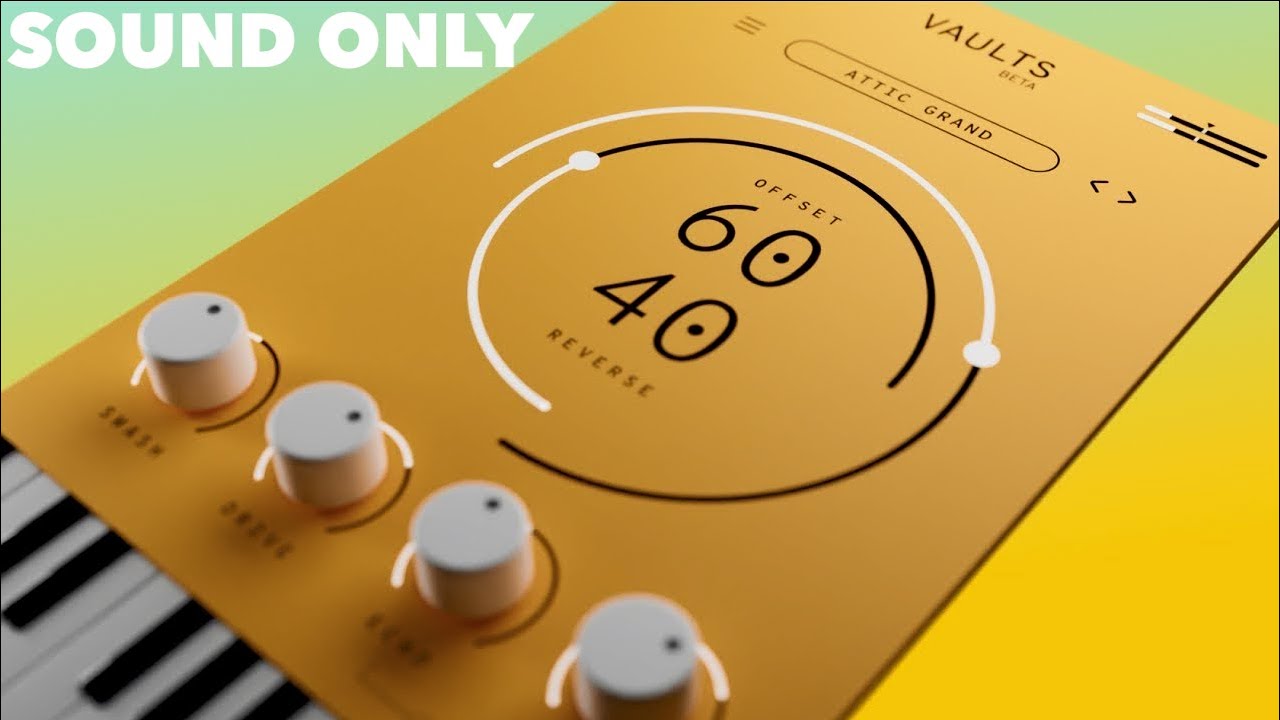 Attic Grand Piano - Vaults by Crow Hill Company  - FREE Piano Sample Library - SOUND ONLY Demo Test