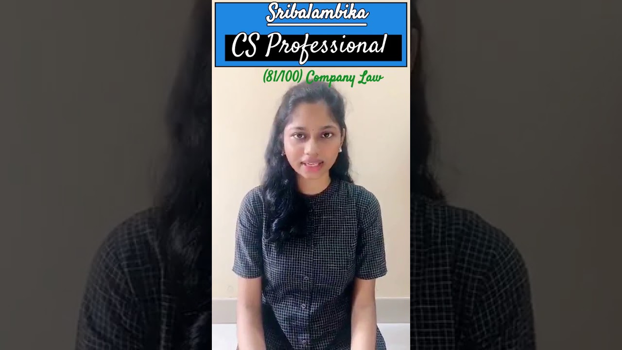 Student Testimonial _ SriBalambika _ SHILPI'S ACADEMY