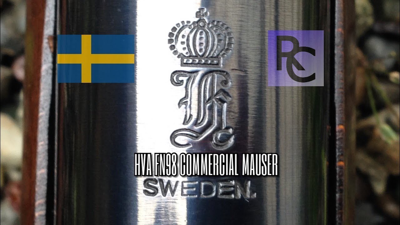SWEDEN's BELGIAN FN 98 HVA COMMERCIAL MAUSER