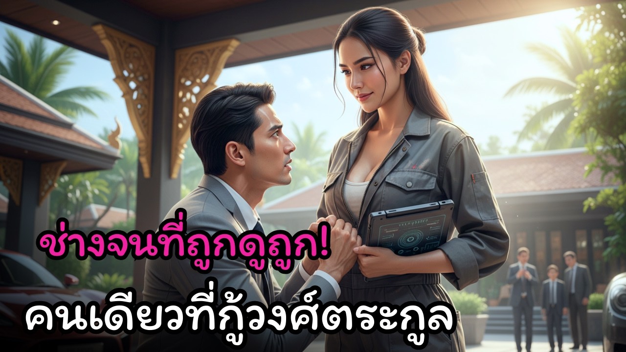 ช่างสาวที่ถูกดูถูก คือคนเดียวที่กู้วงศ์ตระกูลอยู่วิทยา จนไฮโซต้องยอมสยบ