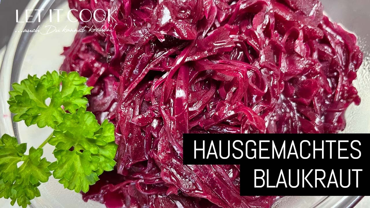 Blaukraut, Rotkohl selber machen. Schnell und lecker!