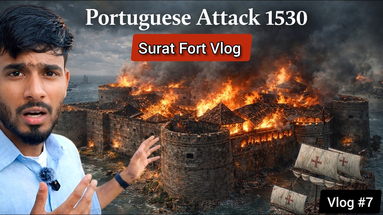Surat Fort Vlog : The Untold Story of 1530 Att**ck | Gujarat | Facts Icon Hindi