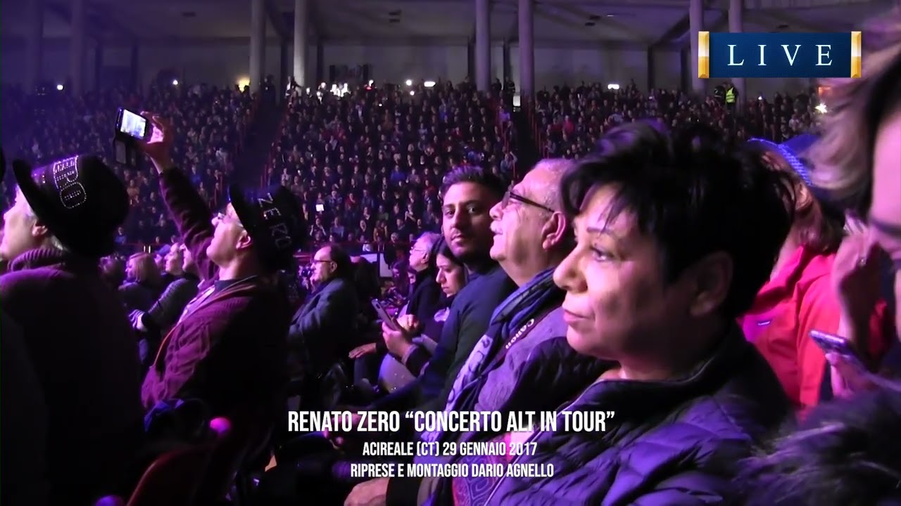 Renato Zero duetto Franco Battiato - Alt in Tour 