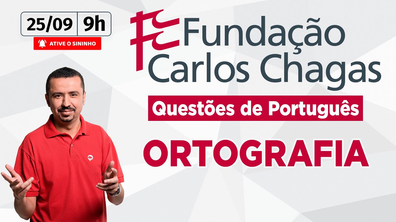 Banca FCC | Resolução de Questões de Português - ORTOGRAFIA | Professor Andresan