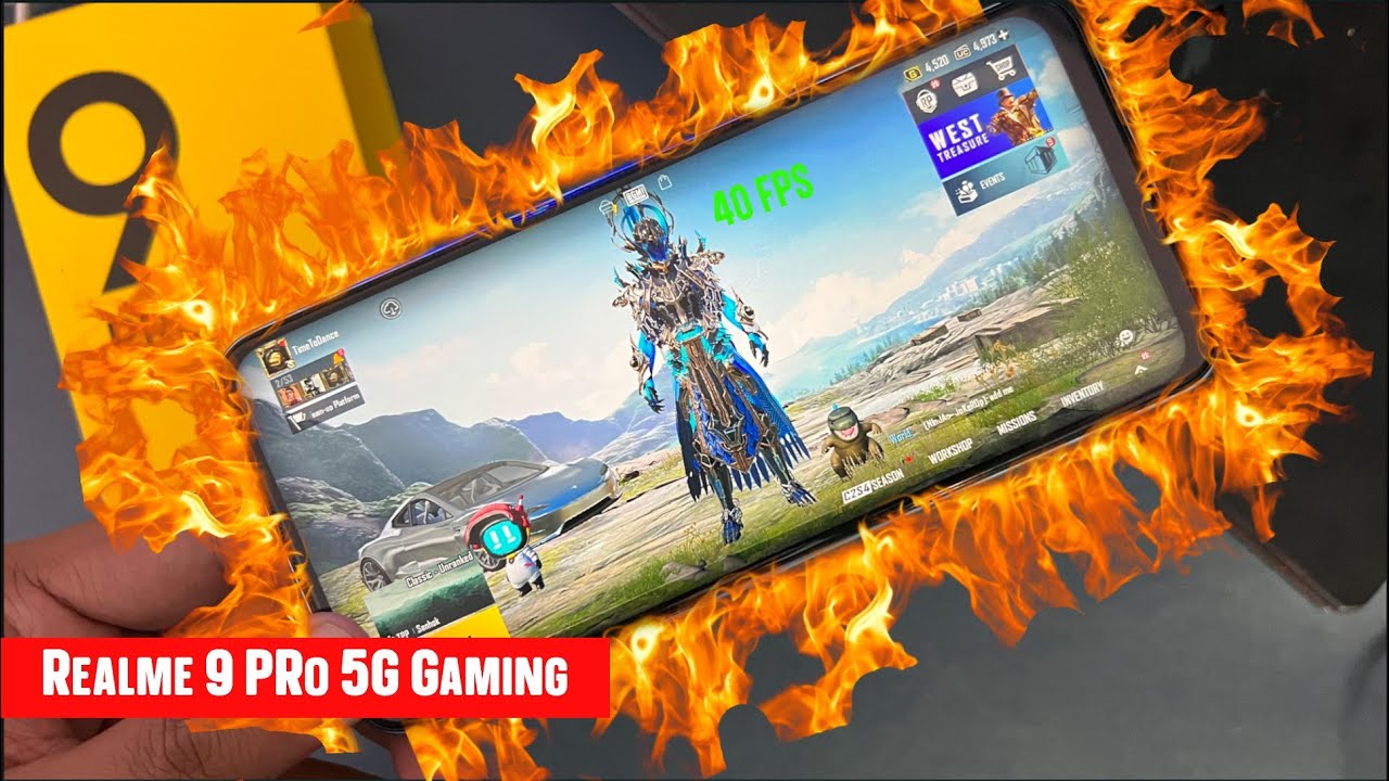 Realme 9 Pro PUBG Gaming Test with FPS & Heating | BGMI Gameplay Hindi