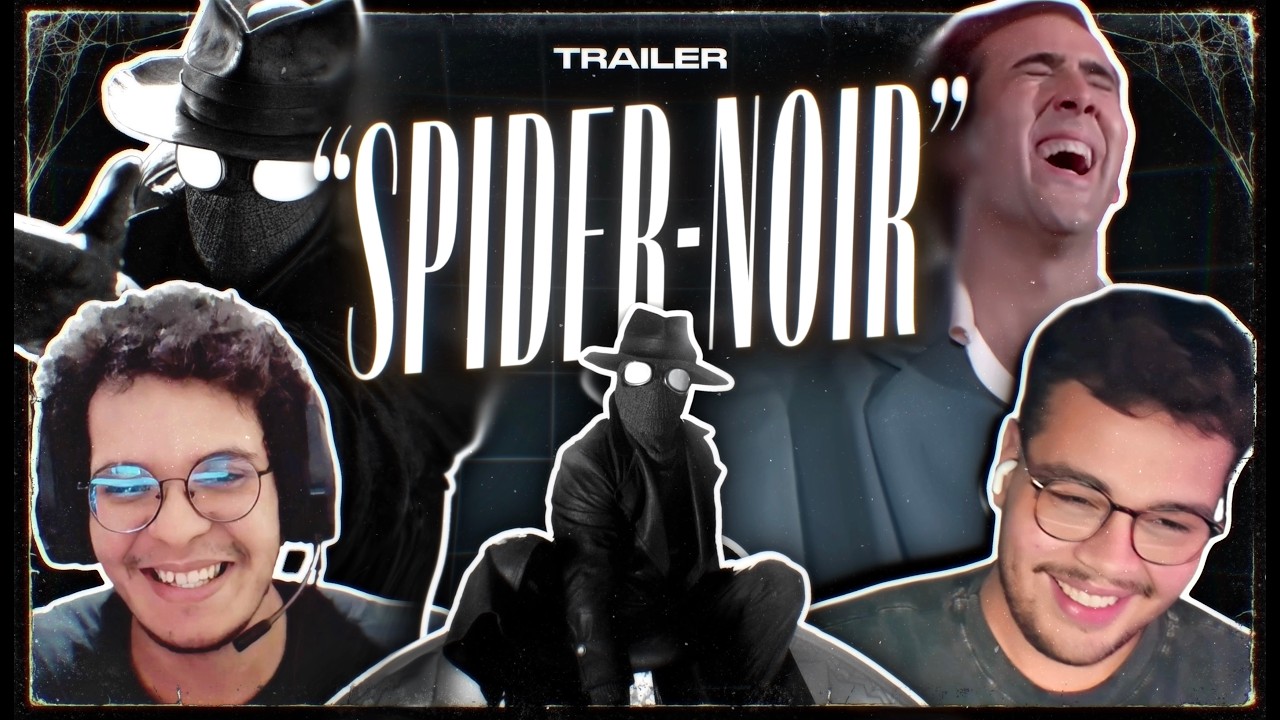 Trailer Spider-Noir  -  QUE SAUDADE DO NICHOLAS CAGE!!!