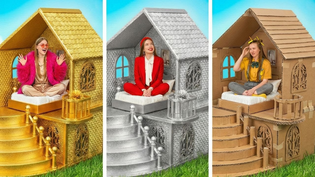 Миллиардер против миллионера против обычного человека 🏡Конкурс по преображению комнаты своими руками