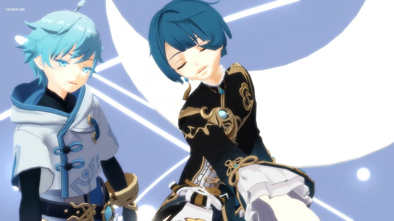 「MMD」Genshin Impact 🍨 Revolver「Xingqiu/Chongyun/Venti/Albedo」