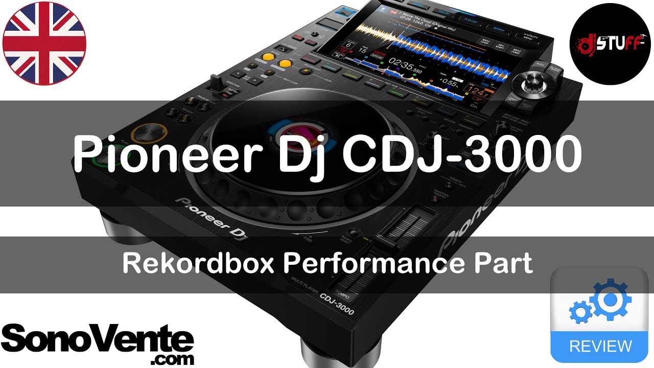 Pioneer Dj CDJ-3000 : Performance Mode 🇬🇧