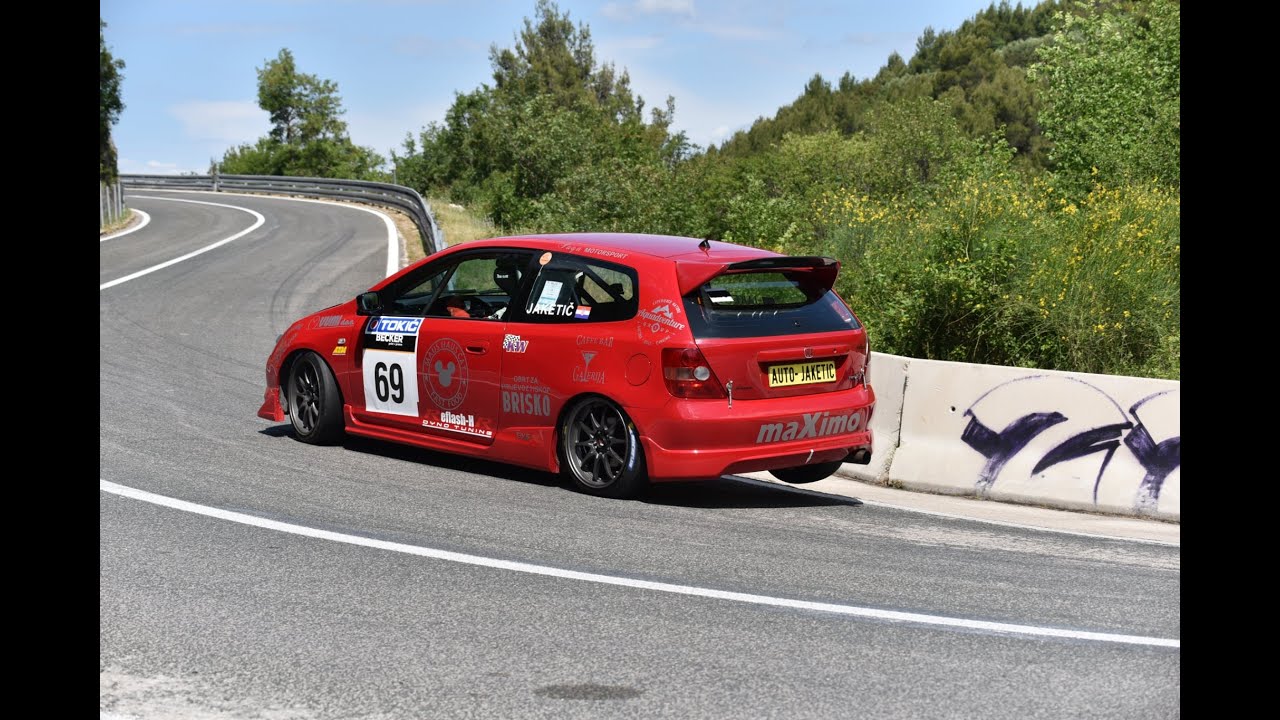 Onboard Skradin 2025 - Hillclimb Honda Civic EP3 - Sandro Jaketič