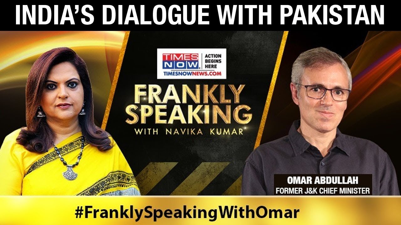 Omar Abdullah's stand on dialogue with Pakistan | Frankly Speaking