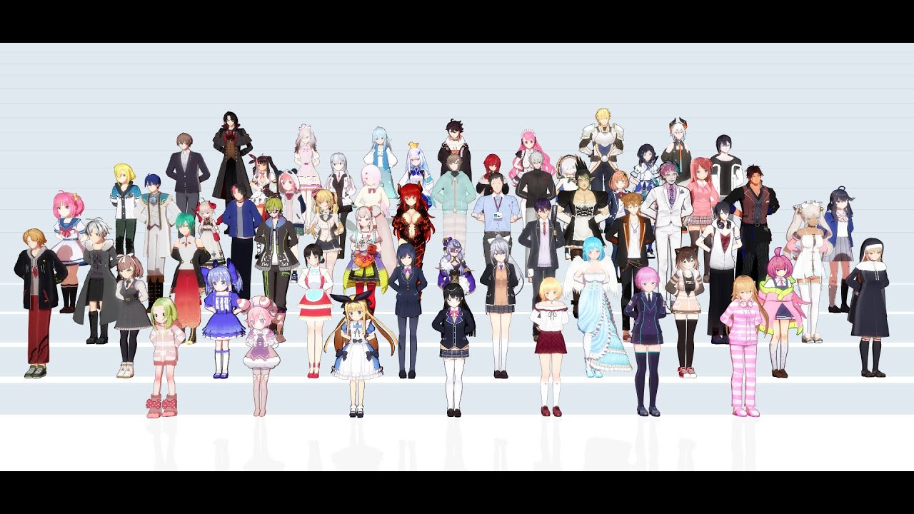 【にじさんじMMD】ハッピーシンセサイザ