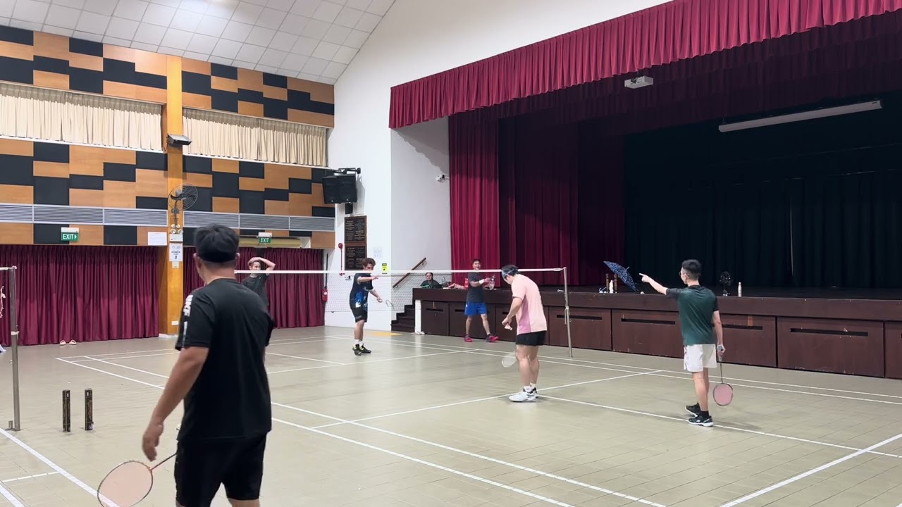 Badminton - Aug/Heng VS JC/Rayson (Round 1/1)