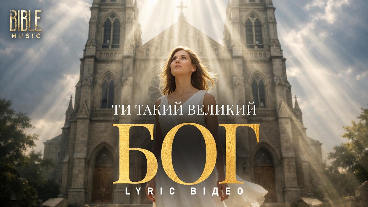 Bible Music - Ти такий великий Бог (Official Lyric Video)