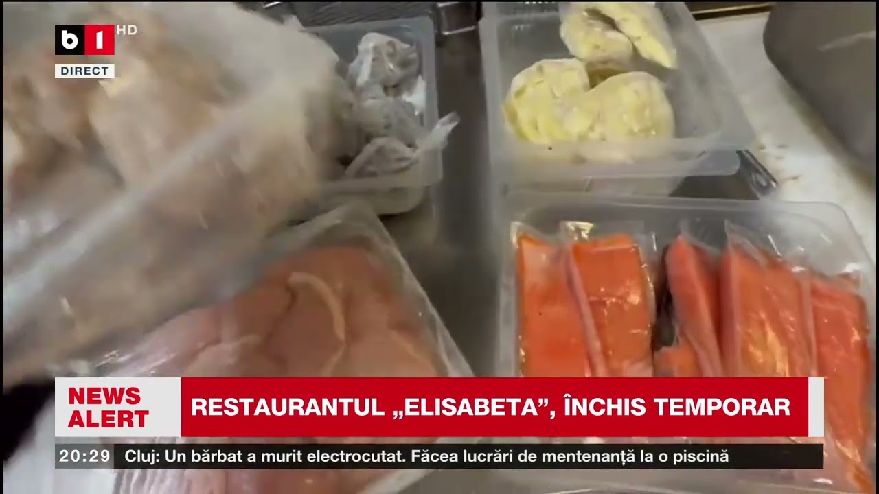 RESTAURANTUL ”ELISABETA”, ÎNCHIS DE ANPC. Știri B1TV_ 27 sept. 2024