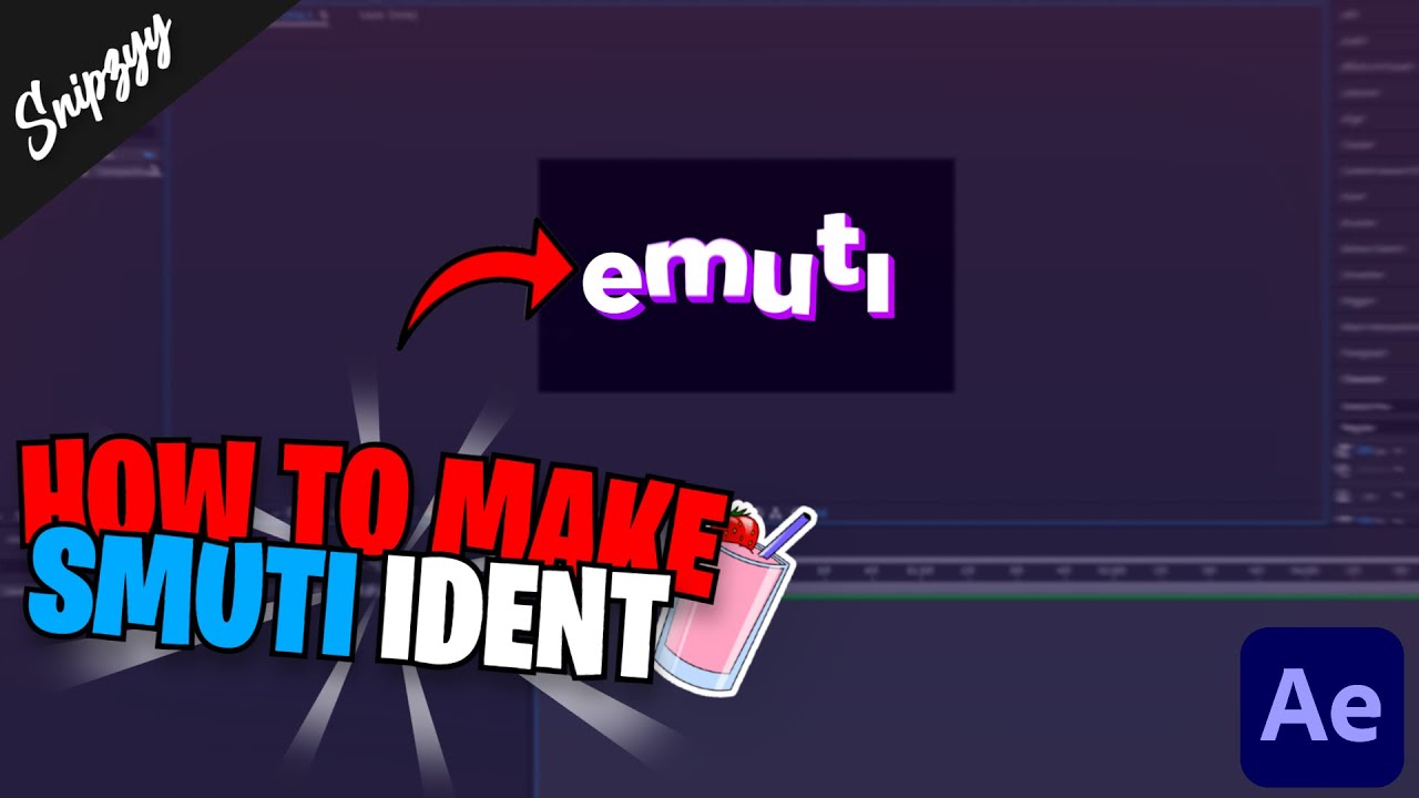 HOW TO MAKE BOUNCY STYLE IDENTS/EDITED BY INTROS! - [EDIT LIKE SHALLOW, SMUTI, TRENGA + MORE!]😍