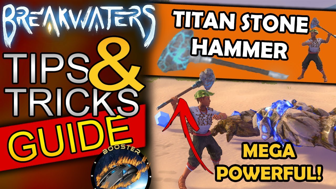 BREAKWATERS - How To Create A SECRET TITAN WEAPON?! - TIPS AND TRICKS - Early Access Guide