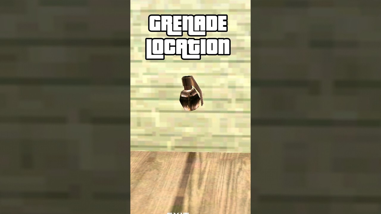 Easy way to get the Grenade in GTA San Andreas 
