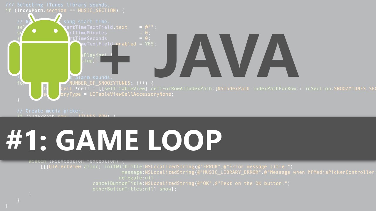 Android Studio 2D Game #1 - The Game Loop