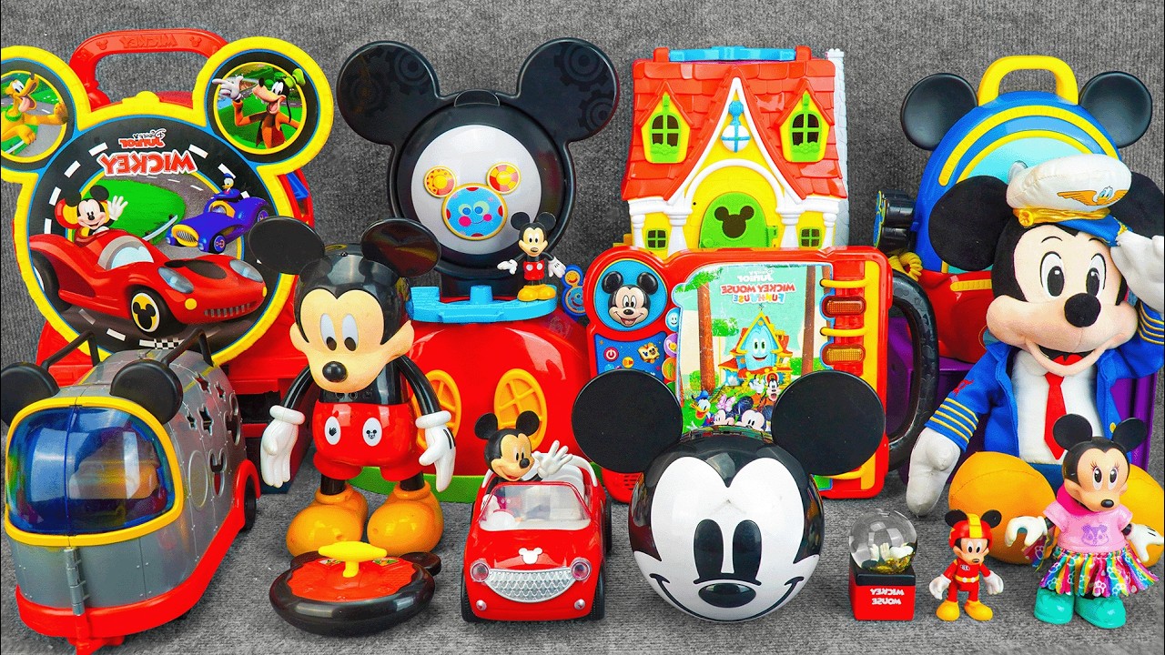 Satisfying with Unboxing Disney Mickey Mouse Lego Clubhouse Playset | Review Toys ASMR