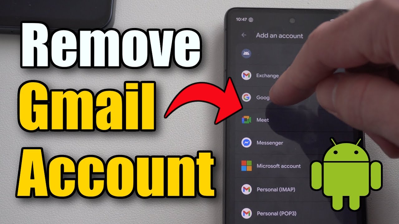 Как удалить учетную запись Gmail из приложения Gmail на телефоне Android (простая инструкция)