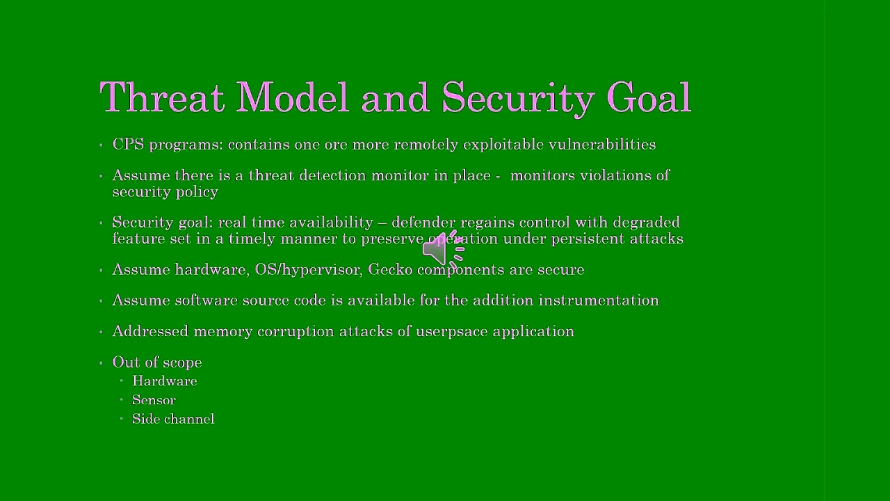 Software Availability Protection in Cyber Physical Systems