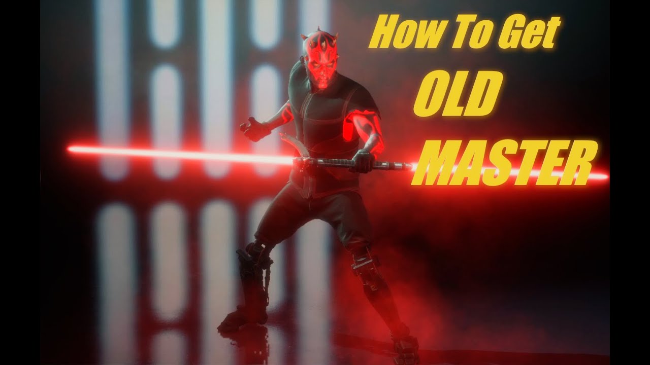 How To Get Old Master Darth Maul Easy & Fast