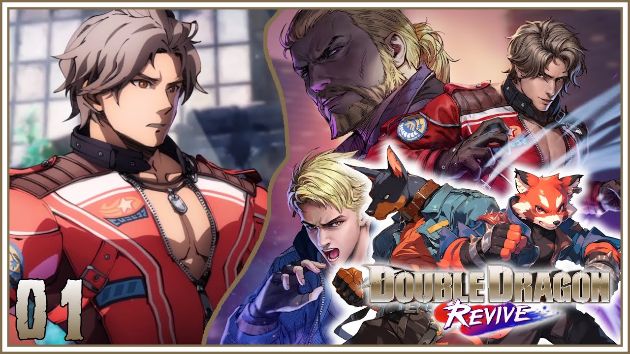 🐉🐉🐦&zwj;🔥 La veste de Jimmy est beaucoup trop moulante # 01 [Double Dragon Revive][Coop][Let's Play FR]