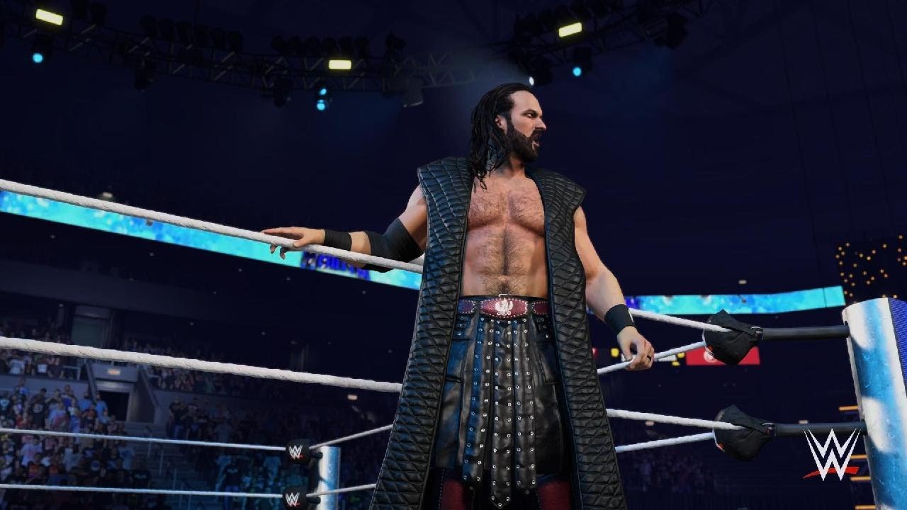 WWE Raw Triple Threat Match.