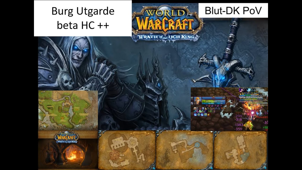 WoW WotLK Classic Instanzen Beta hc ++ #12 Burg Utgarde