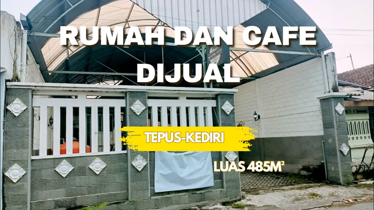 RUMAH ALA CAFE DI JUAL PARKIR LUAS 