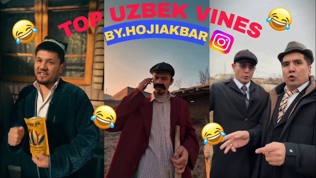 Top Uzbek Vines-2026 😂 | Kulgili Vinelar to’plami 🔥 | #byhojiakbar 