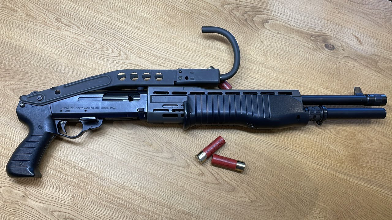 [English] Holy Grail  Tokyo Marui Spas 12 folding stock