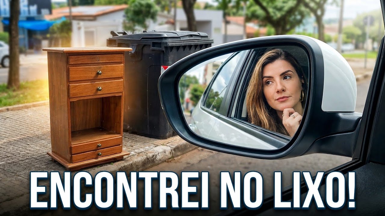 ENCONTREI esse MÓVEL ANTIGO na rua! | Transformação FARMHOUSE! - #diy