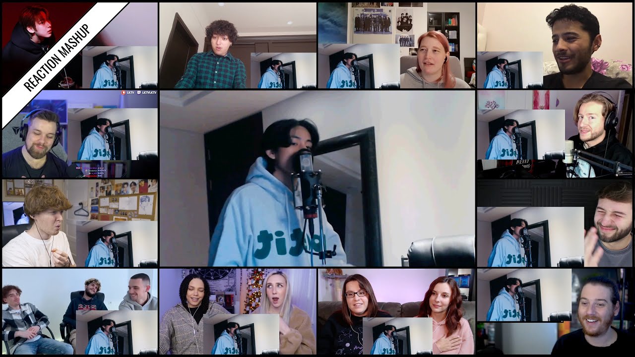 ‘It’s Beginning To Look A Lot Like Christmas (cover) by V of BTS’ reaction mashup