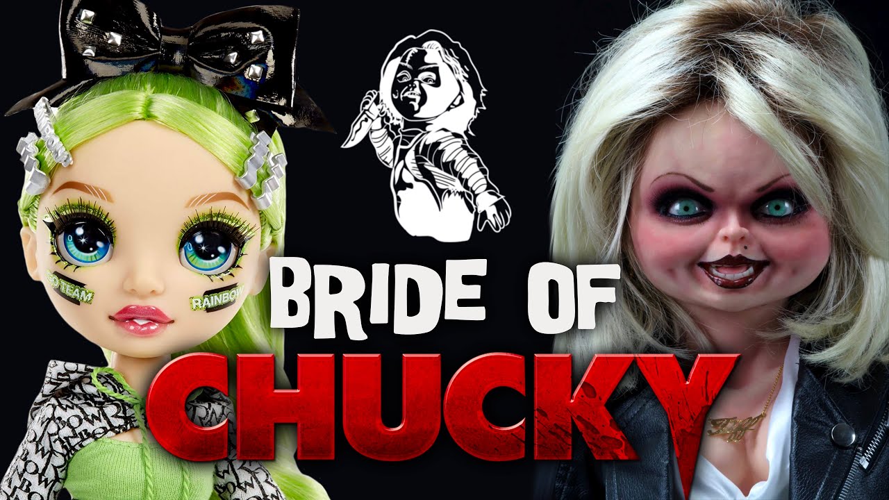 THE ANGRIEST DOLL EVER! /  I MADE THE BRIDE OF CHUCKY / Rainbow High Doll Repaint by Poppen Atelier