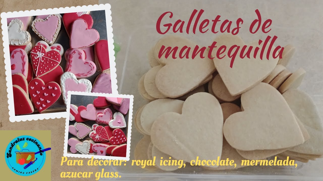 Galletas de MANTEQUILLA🤩 CONSEJOS para que queden perfectas para decorar.