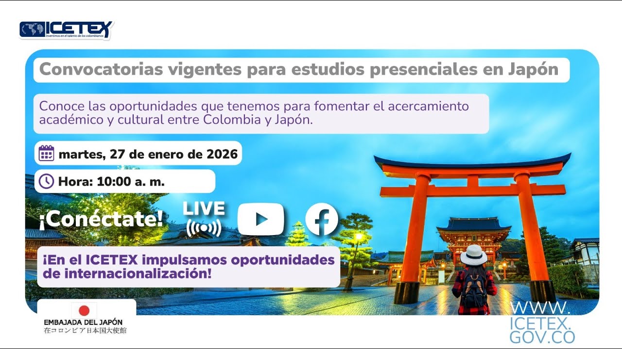 Convocatorias vigentes para estudios presenciales en Japón | 