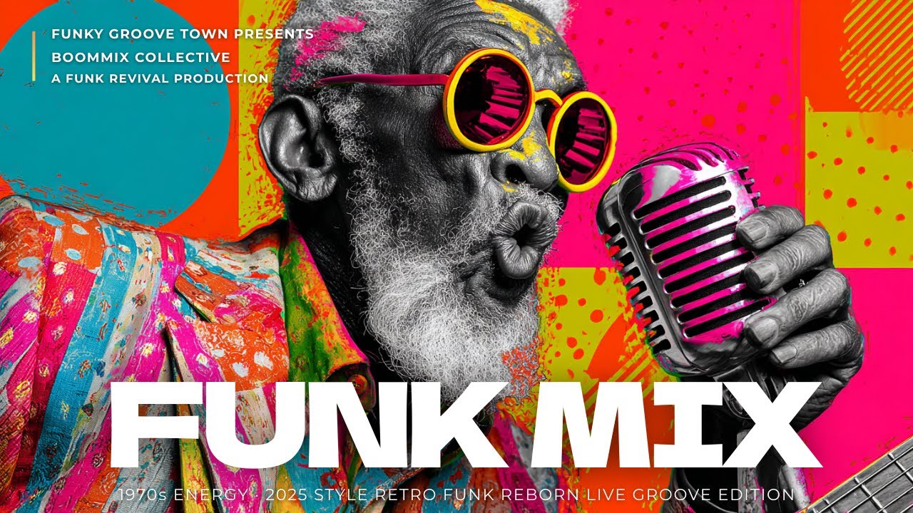 Retro Funk Reborn 🌃 Funky Groove Town Presents: High-Energy Mix for the Weekend & Hustle