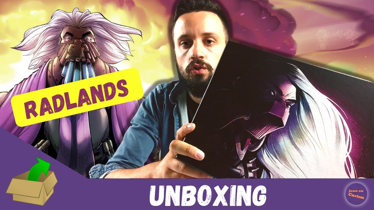 [ FR ] RADLANDS | UNBOXING | Super Deluxe Edition | Roxley Games