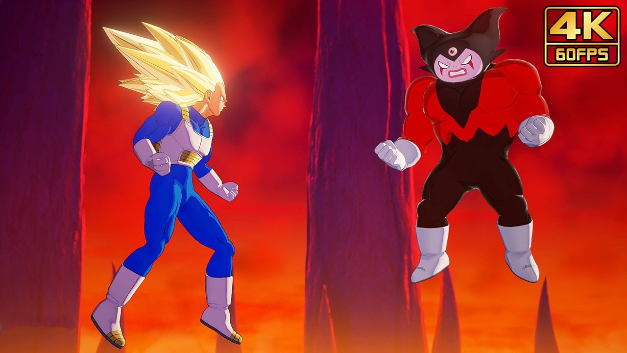Vegeta SSJ3 vs Giant Gomah Boss Fight - Dragon Ball Z KAKAROT DAIMA DLC #2 @ 4K 60ᶠᵖˢ ✔