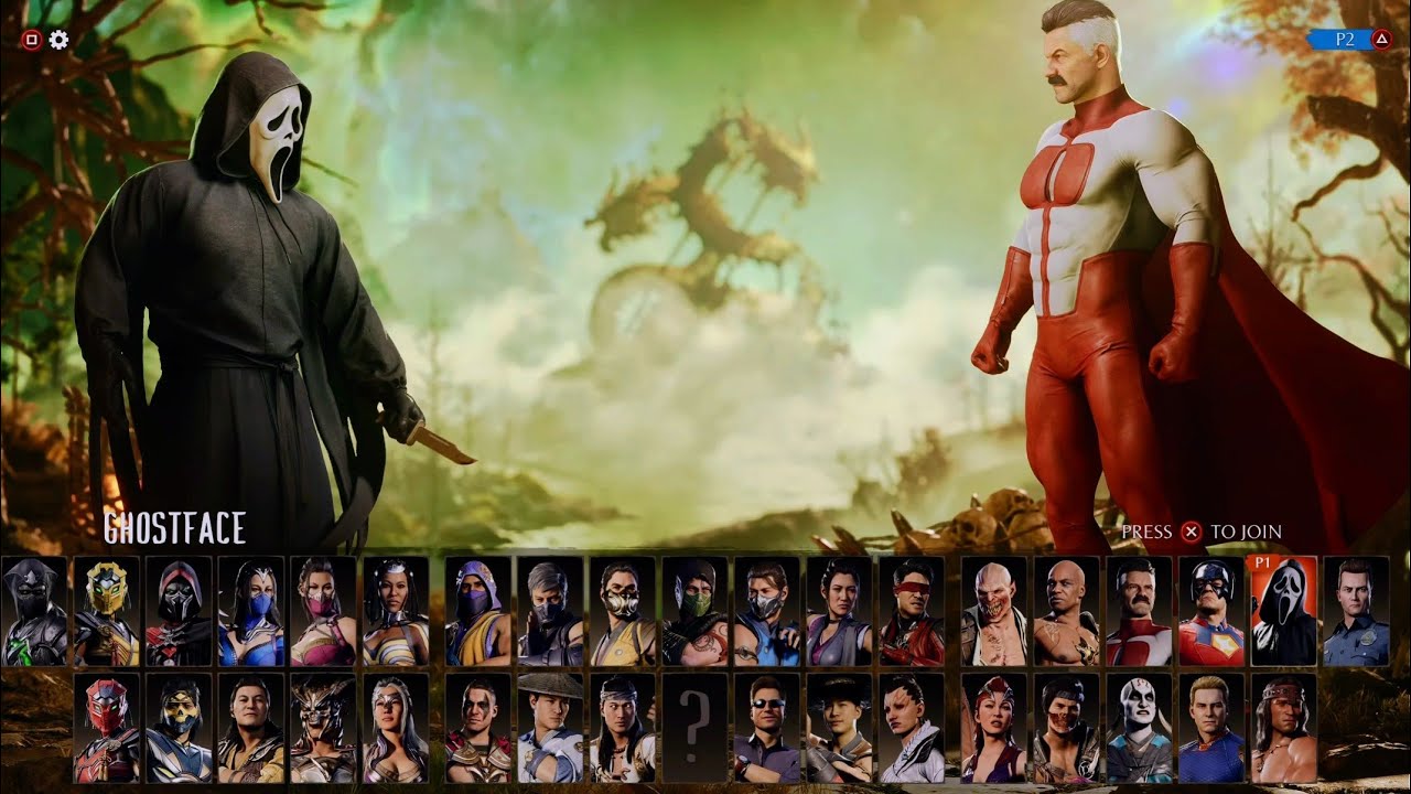 Mortal Kombat 1 All Characters & Kameo Select Screen Animations | Full Roster Showcase 4K